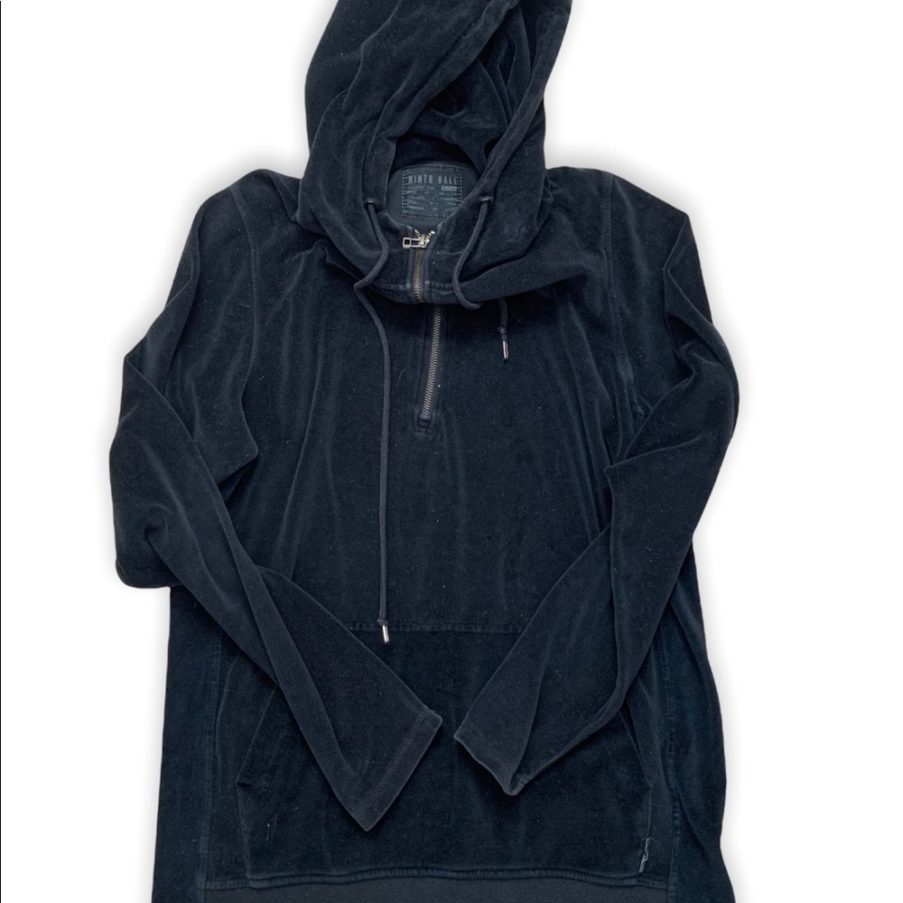 Ninth Hall Hoodie Mens Size Medium Black